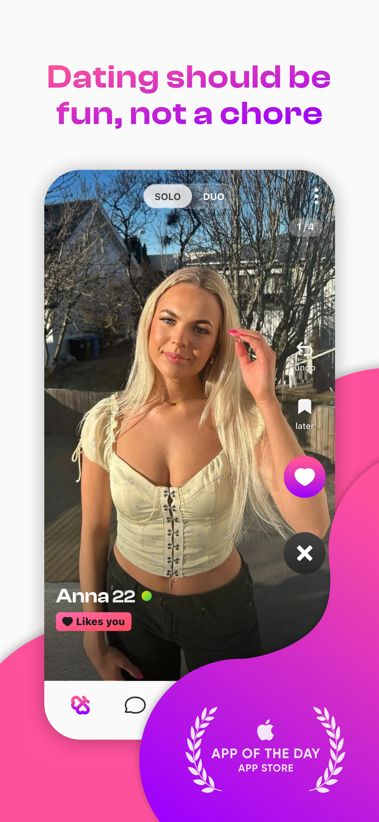Smitten - a fun dating app screenshot