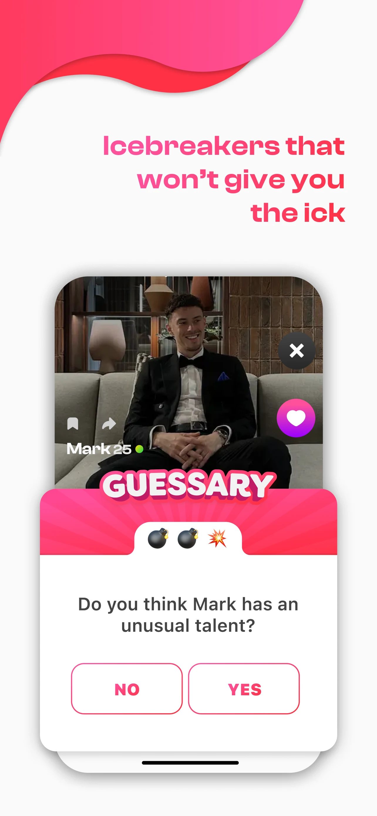 Smitten - a fun dating app screenshot