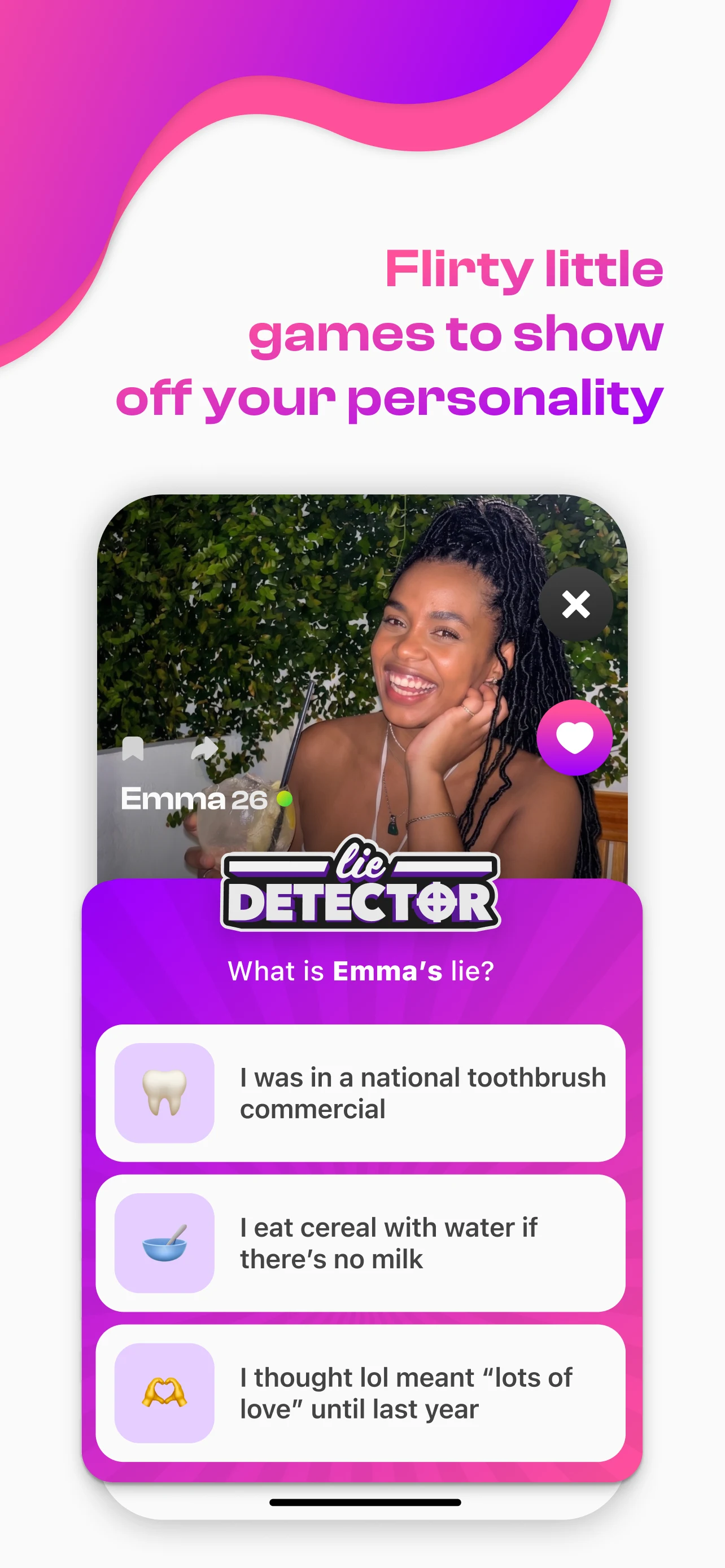 Smitten - a fun dating app screenshot